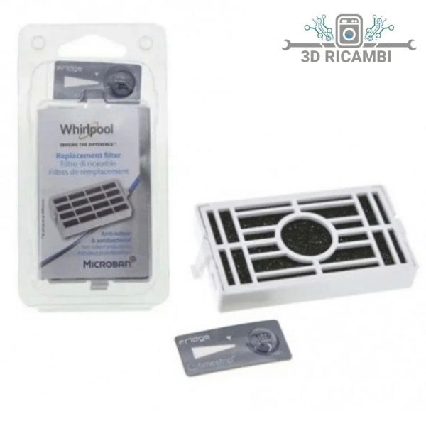 filtro aria frigo whirpool 488000629721