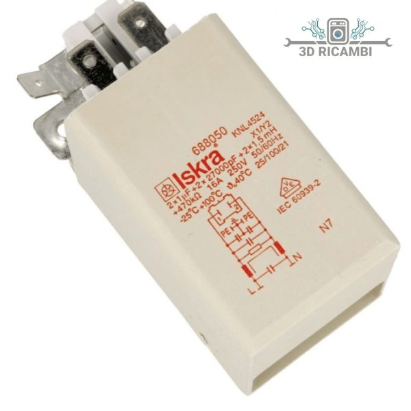 filtro antidisurbo asciugatrice gorenje 688050