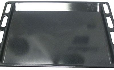 Leccarda Forno Whirlpool Hotpoint Ariston 482000022922 Originale Smaltata Nera