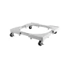 Carrello 50x70 cm bianco per lavatrice/elettrodomestici (max 200kg): robusto e pratico per spostamenti facili e sicuri.