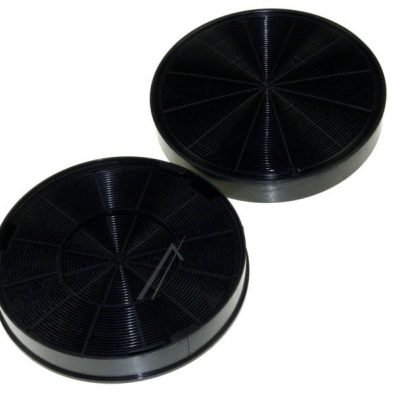 Set 2 Filtri Carbone Cappa Aspirante Faber Ariston T230 EFF62 Ø 196 mm