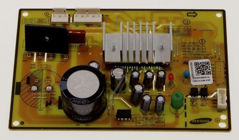 scheda pcb inverter;inverter,3050,148*98.5 per frigorifero samsung da92-00459p
