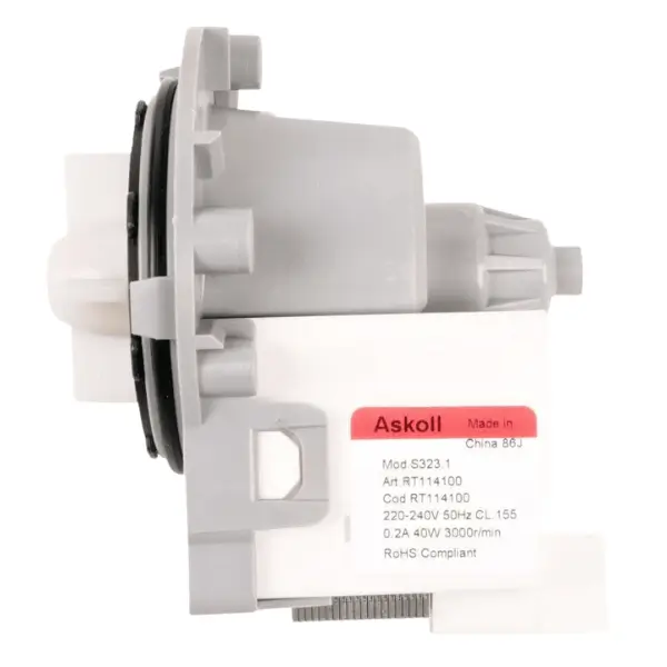M325 POMPA UNIVERSALE ASKOLL RS0629 per Zanussi e Gorenje