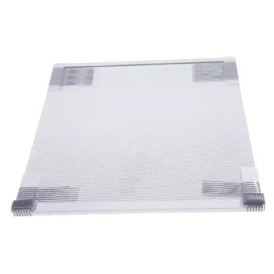 Ripiano in vetro inferiore per vano frigorifero LG  ACQ303404 310×200 mm, con profili/listelli.