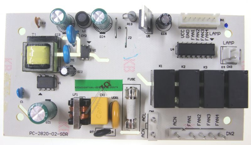 Scheda per cappa ELICA U55283