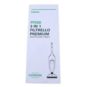 VORWERK 01141 Filtrello Premium FP200 per VK200, VK220S