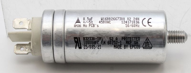 Condensatore 488000864119  WHIRLPOOL/INDESIT