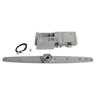 c00311147 kit dispenser/distributore detersivo + braccio/mulinello irroratore inferiore per lavastoviglie whirlpool 480131000162
