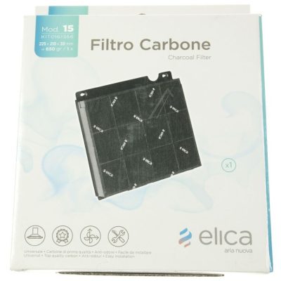 KIT0161366 FILTRO A CARBONE MOD.15 PER ELICA 1 PZ AC 20