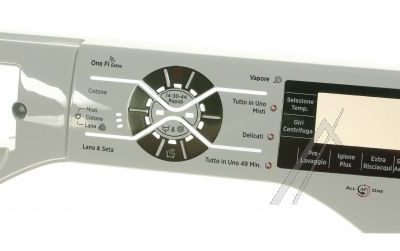 Pannello controllo con sensore lavatrice CANDY/HOOVER 43017694