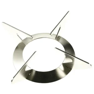 griglia in acciaio inox per piano cottura smeg a 1 fuoco 18 cm diametro superiore 11 inferiore 684092116