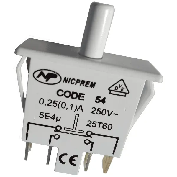 interruttore per frigorifero beko 4 contatti swt851ac