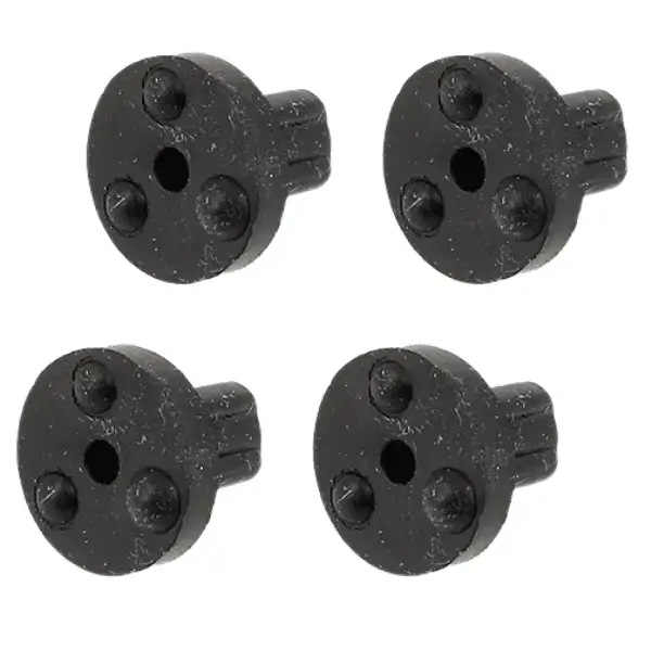 kit 4 pz gommini in gomma piastra piano cottura whirpool 481246368017