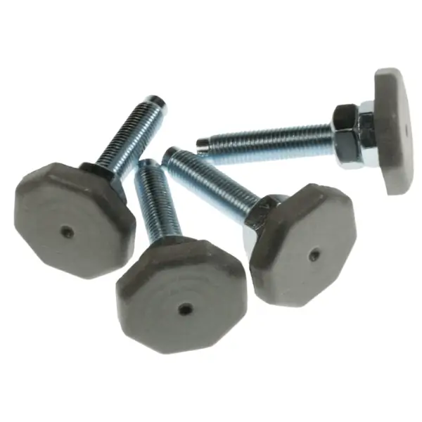 kit 4pz piedini per lavatrice lg afc72909501