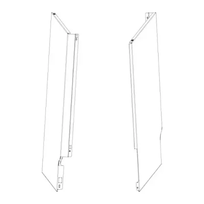 piastra laterale sinistra per lavastoviglie electrolux 140043274012