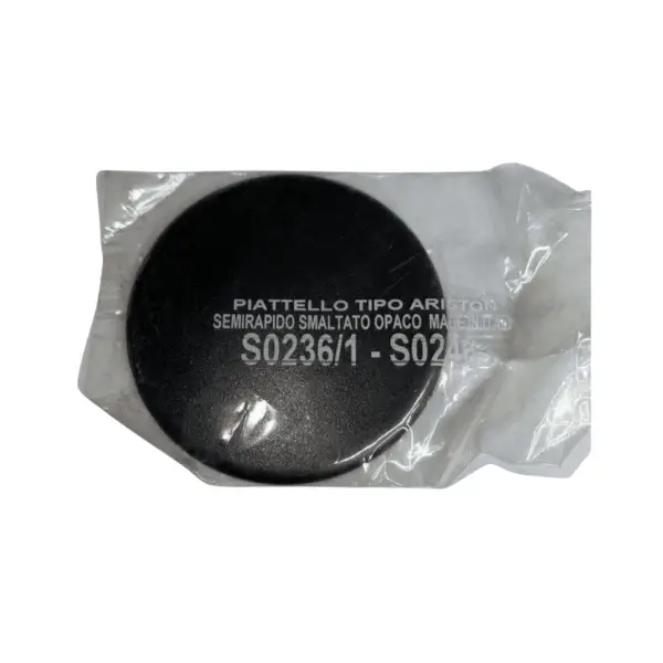 piattello piano cottura ariston indesit  semirapido smaltato opaco s0236/1-s0246