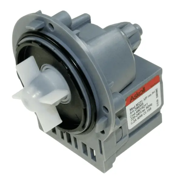 pompa di scarico per lavatrice candy zerowatt hoover universale 49016211