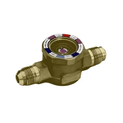 spia passaggio liquido-umidita`3/8" m-m, completa di raccordi  34fr601