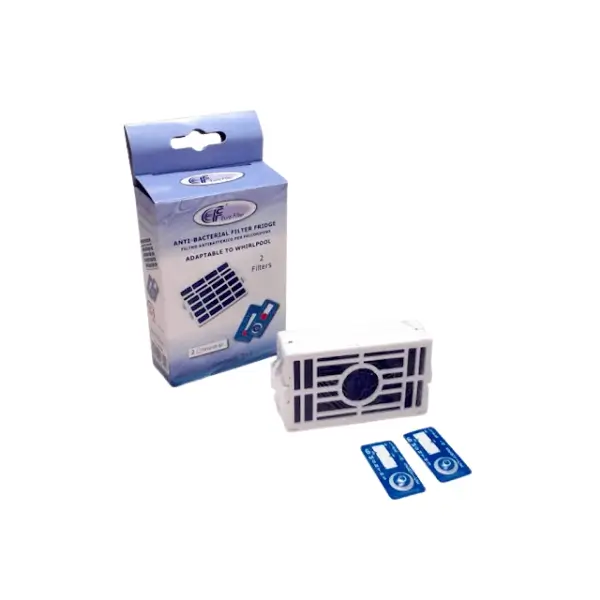 wf009 micro filtro antibatterico conf. 2 pz. con timestrip frigo whirpool